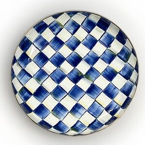 MacKenzie-Childs Royal Check Enamel Abundant Bowl 14”